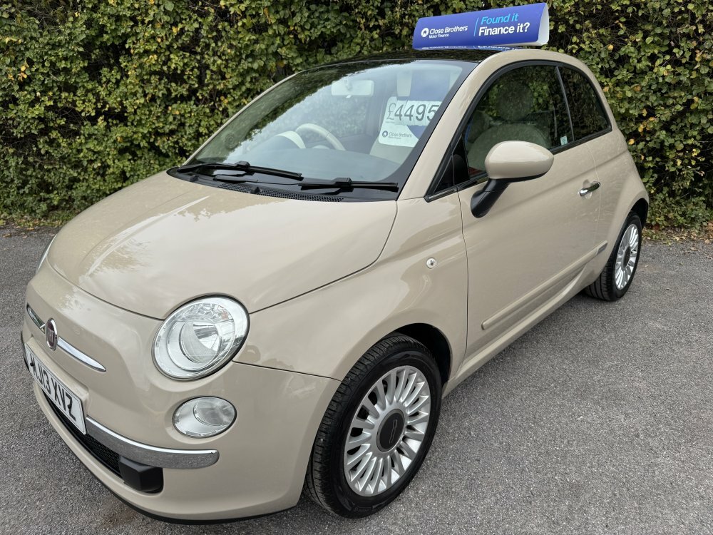 Fiat 500 Lounge 1.2 Beige
