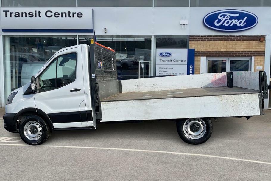 Ford Transit Custom 350 Leader L2 Mwb Single Cab Tipper Rwd 2.0 Ecoblu WN25XZZ White #5