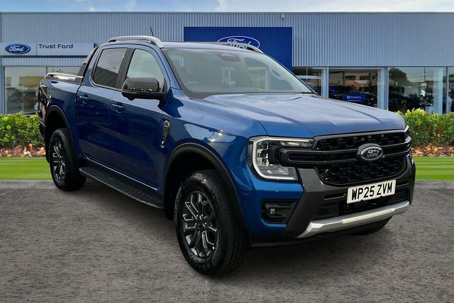 Ford Ranger Wildtrak 2.0 Ecoblue 205Ps 4X4 Double Cab Pic Blue