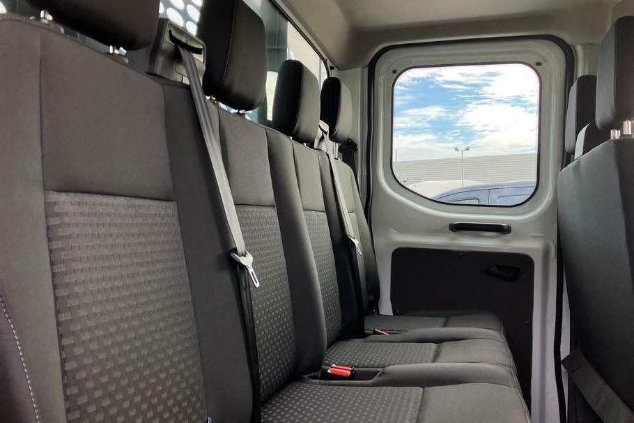 Ford Transit Custom 350 Trend L3 Lwb Double Cab Dropside Rwd 2.0 Ecobl WM25UXN White #6