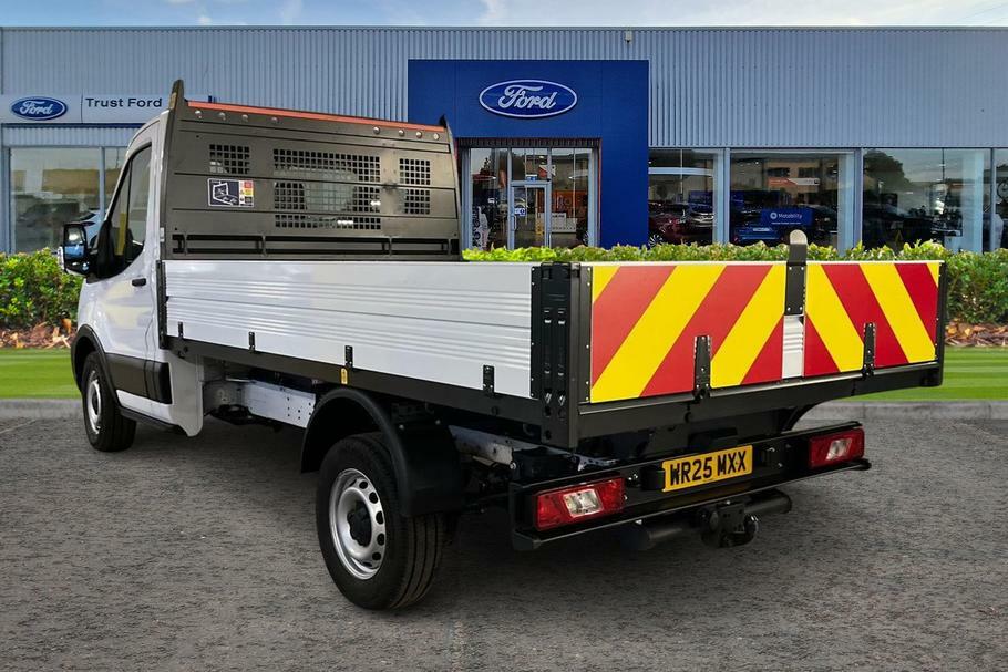 Ford Transit Custom 350 Leader L2 Mwb Single Cab Tipper Rwd 2.0 Ecoblu WR25MXX White #2