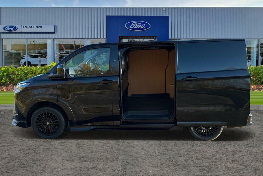 Ford Transit Custom 320 Limited Predator Edition L1 Swb 2.5 Durat YC75OKT Black #5