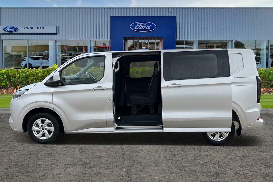 Ford Transit Custom 320 Limited L2 Lwb Double Cab In Van Fwd 2.5 WO25USE Silver #5