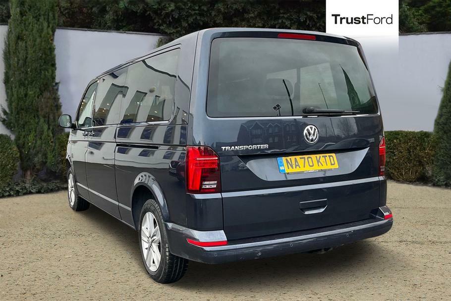 Volkswagen Transporter Shuttle Se Lwb 8 Seat Minibus 2.0 Tdi Dsg NA70KTD Blue #2