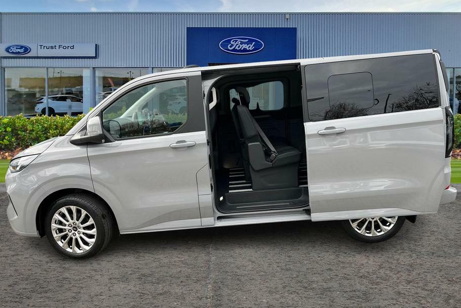 Ford Tourneo Custom 320 Titanium L1 Swb 8 Seat Minibus Fwd 2.0 Ecoblue Grey #5