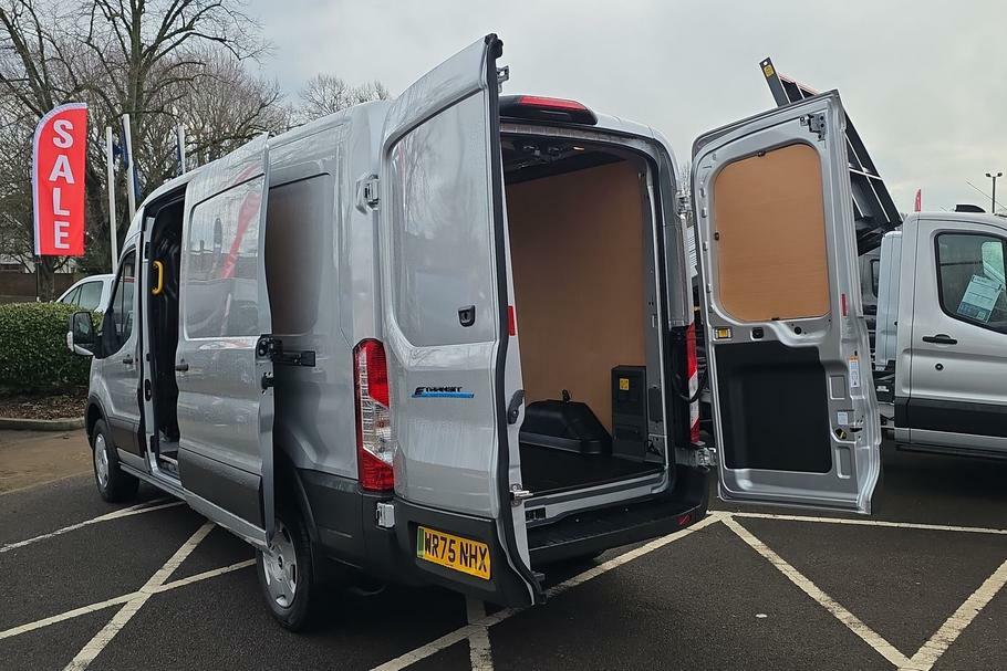 Ford Transit Custom 350 Trend L3 H2 Lwb Medium Roof Rwd 135Kw 68K WR75NHX Silver #6
