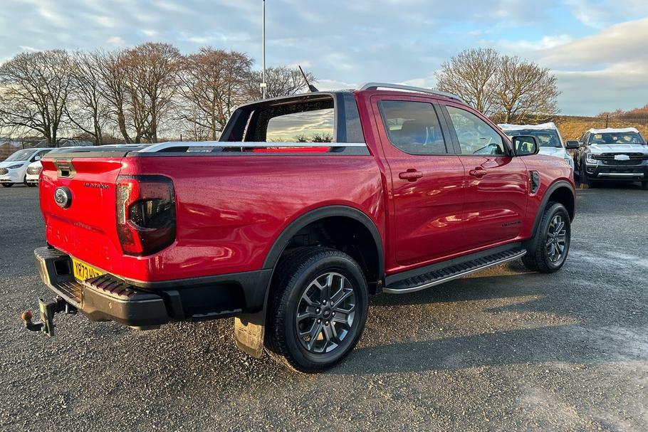 Ford Ranger Wildtrak 2.0 Ecoblue 205Ps 4X4 Double Cab Pic YR73HYB Red #6