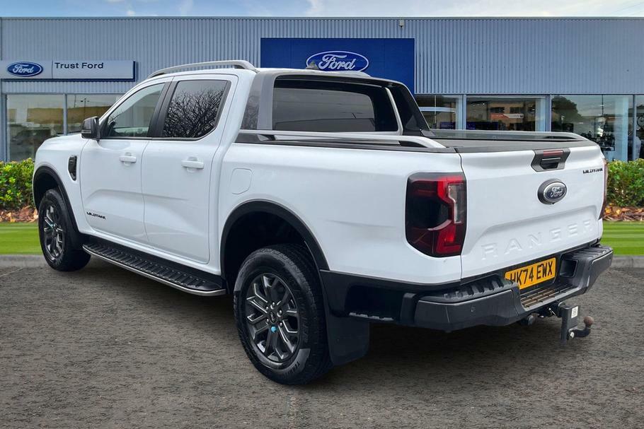 Ford Ranger Wildtrak 2.0 Ecoblue 205Ps 4X4 Double Cab Pic HK74EWX White #2