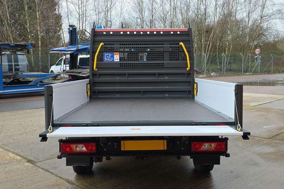 Ford Transit Custom 350 Leader L3 Lwb Double Cab Dropside Rwd 2.0 Ecob YP75KHY White #5