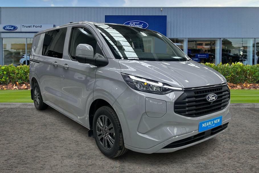 Ford Transit Custom 320 Limited L1 Swb Double Cab In Van Fwd 2.5 Grey