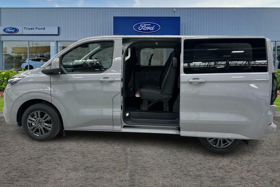 Ford Transit Custom 320 Limited L1 Swb Double Cab In Van Fwd 2.5 LL75RVC Grey #5