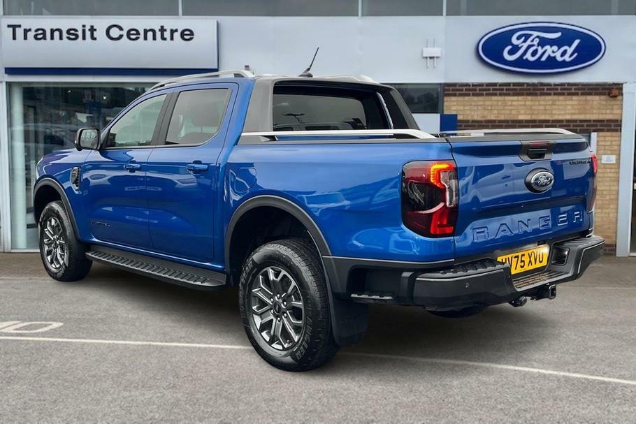 Ford Ranger Wildtrak 2.0 Ecoblue 205Ps 4X4 Double Cab Pic WV75XVU Blue #2