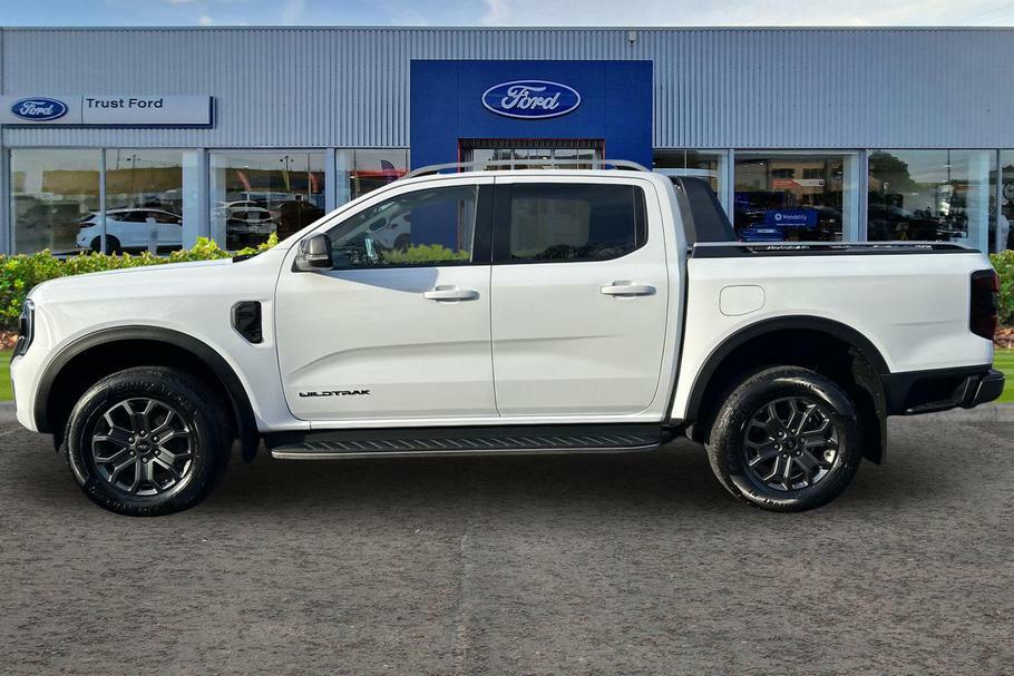 Ford Ranger Wildtrak 2.0 Ecoblue 205Ps 4X4 Double Cab Pic HV73XNT White #5