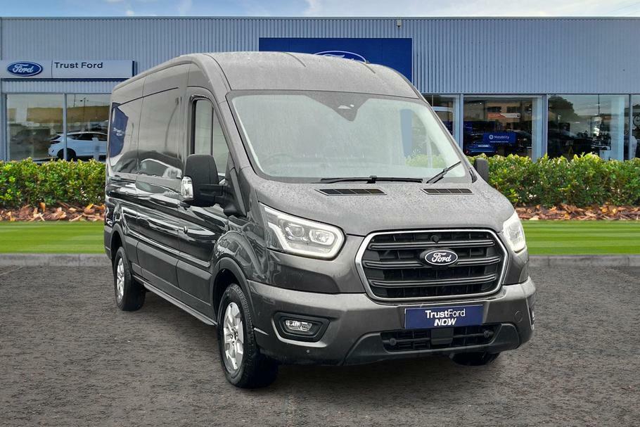 Ford Transit Custom 350 Limited L3 H2 Lwb Medium Roof Fwd 2.0 Ecoblue Grey