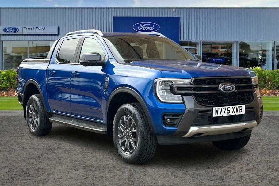 Ford Ranger Wildtrak 2.0 Ecoblue 205Ps 4X4 Double Cab Pic Blue