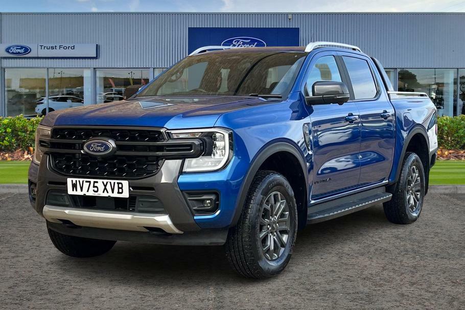 Ford Ranger Wildtrak 2.0 Ecoblue 205Ps 4X4 Double Cab Pic WV75XVB Blue #5