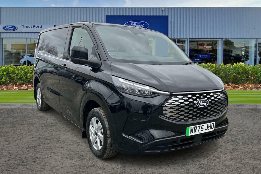 Ford Transit Custom 320 Limited L1 Swb Rwd 100Kw 65Kwh H1 Low Roo Black