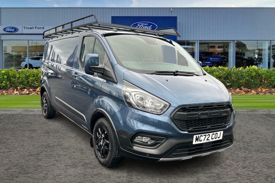 Ford Transit Custom 300 Trail L2 Lwb Fwd 2.0 Ecoblue 130Ps Low Roof Blue