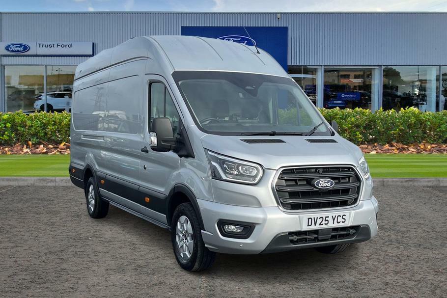 Ford Transit Custom 350 Limited L4 H3 Elwb High Roof Rwd 2.0 Ecoblue 1 Silver