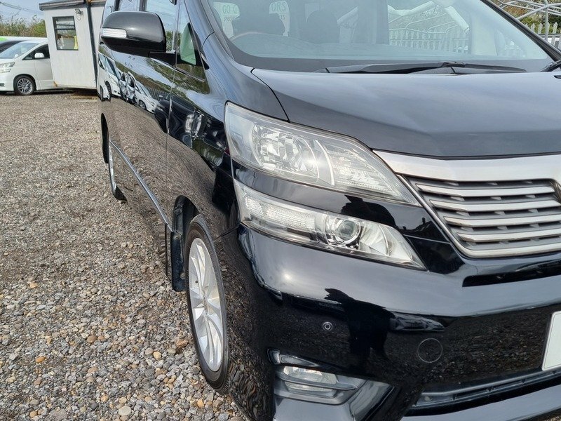Toyota Vellfire 3.5 G-ed 7 Seats 201010 Sunroof Ulez Exampt Fina Black #5