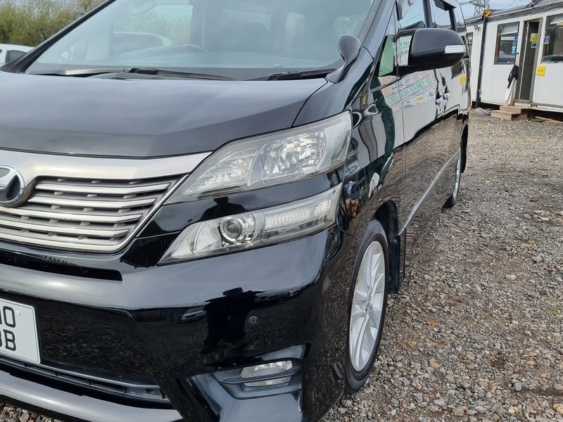 Toyota Vellfire 3.5 G-ed 7 Seats 201010 Sunroof Ulez Exampt Fina Black #6