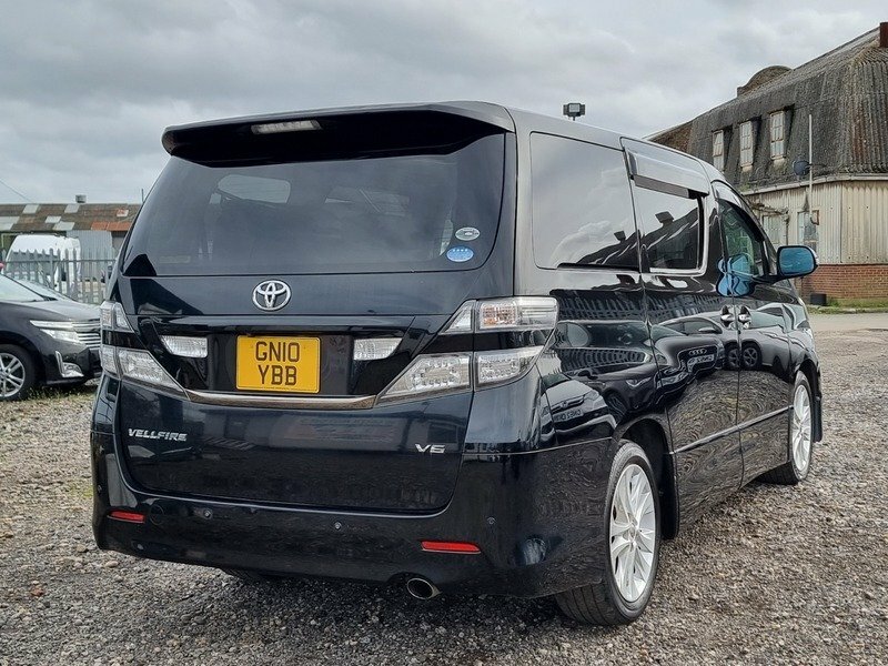 Toyota Vellfire 3.5 G-ed 7 Seats 201010 Sunroof Ulez Exampt Fina Black