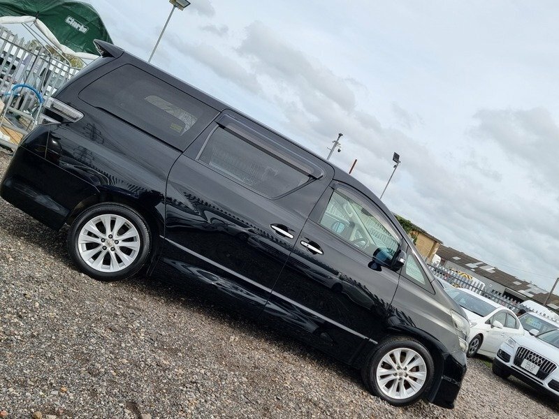 Toyota Vellfire 3.5 G-ed 7 Seats 201010 Sunroof Ulez Exampt Fina Black #2
