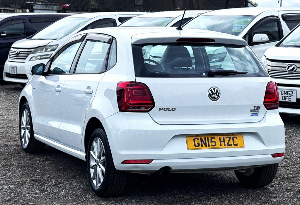 Volkswagen Polo 1.2 Tsi Se Dsg Ac Bt Fvwsh GN15HZC White #3