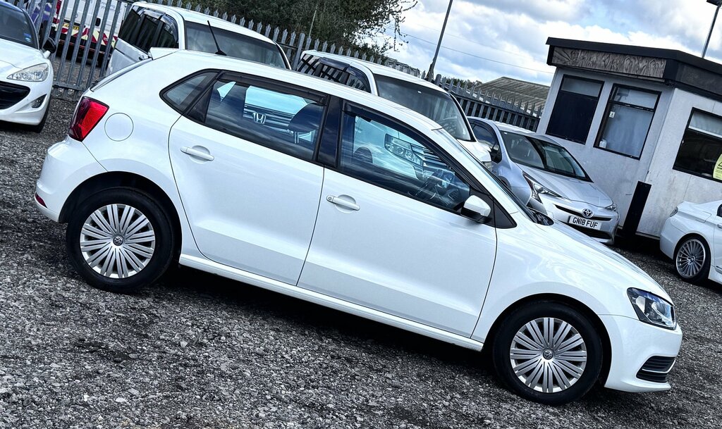 Volkswagen Polo 1.2 Tsi Bluemotion Tech Match Dsg Euro 6 S S GN65GUJ White #5