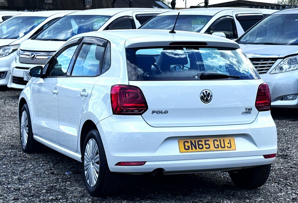 Volkswagen Polo 1.2 Tsi Bluemotion Tech Match Dsg Euro 6 S S GN65GUJ White #6