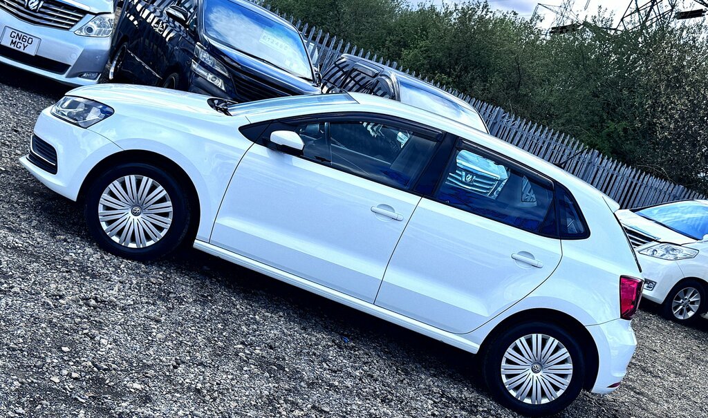 Volkswagen Polo 1.2 Tsi Bluemotion Tech Match Dsg Euro 6 S S GN65GUJ White #4