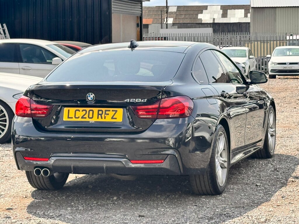 BMW 4 Series 420D 190 M Sport Professional Media C LC20RFZ Black #4