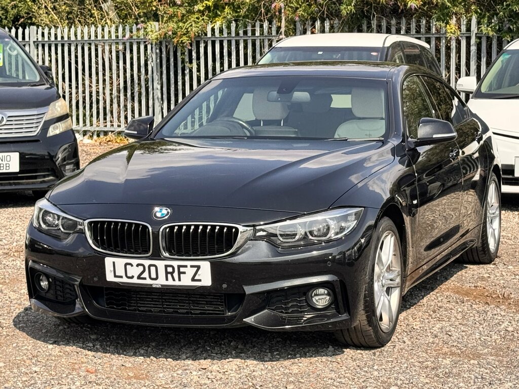 BMW 4 Series 420D 190 M Sport Professional Media C Black