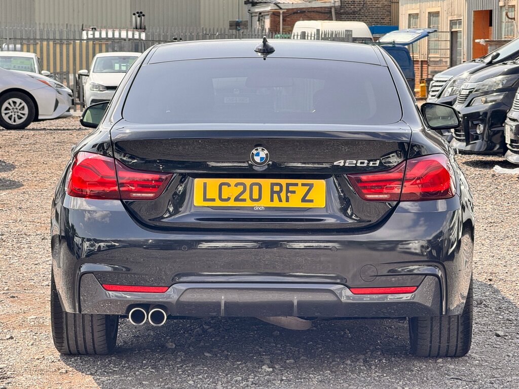 BMW 4 Series 420D 190 M Sport Professional Media C LC20RFZ Black #5