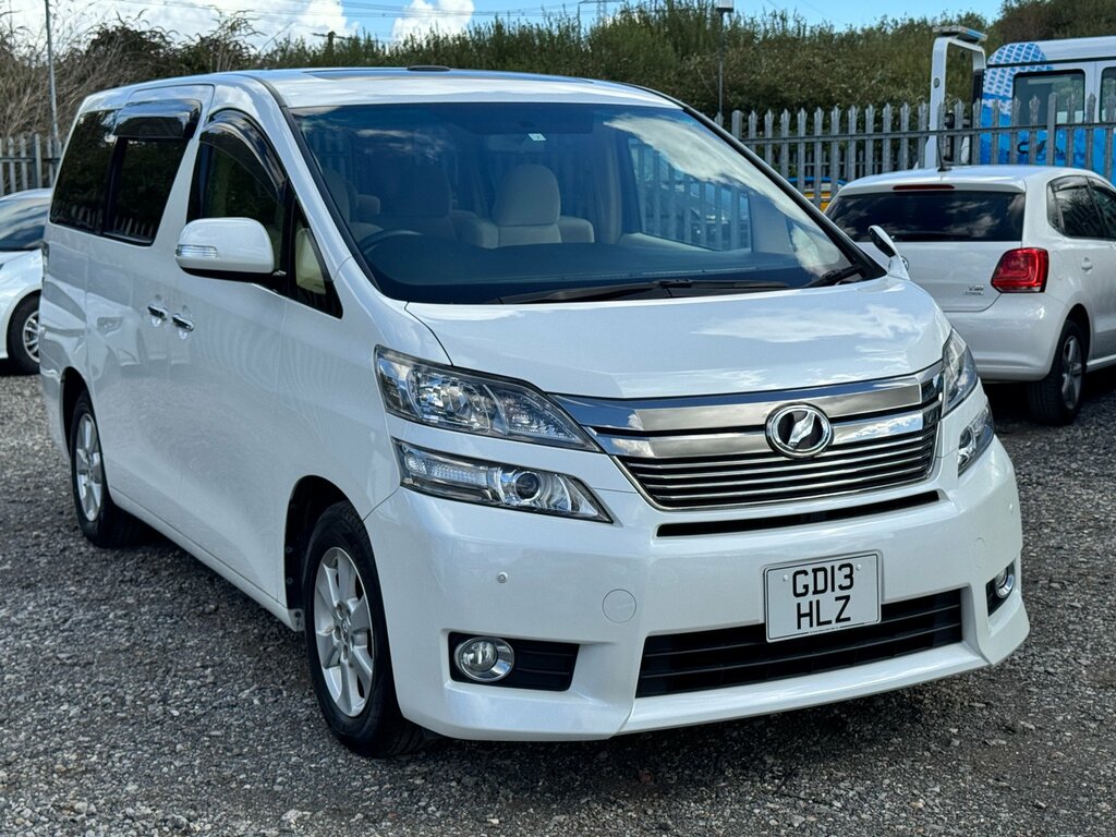 Toyota Vellfire 2.4 8 Seats 42K Miles Carvx Report Auction White #3