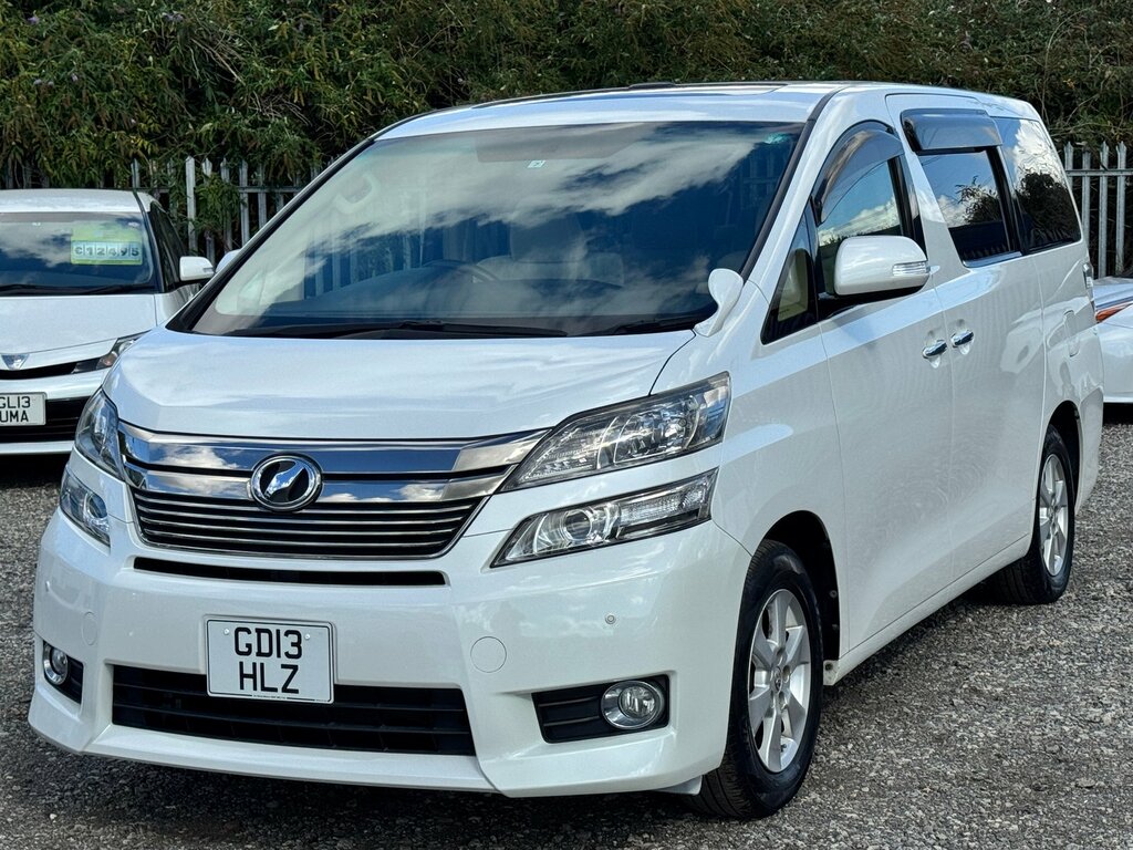 Toyota Vellfire 2.4 8 Seats 42K Miles Carvx Report Auction White #2