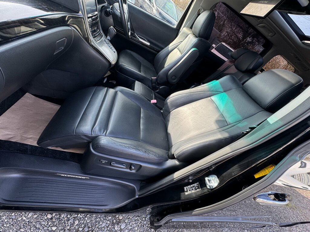 Toyota Alphard Black 2014 Full Leather Sunroof Hearted Seats Andr Black #6