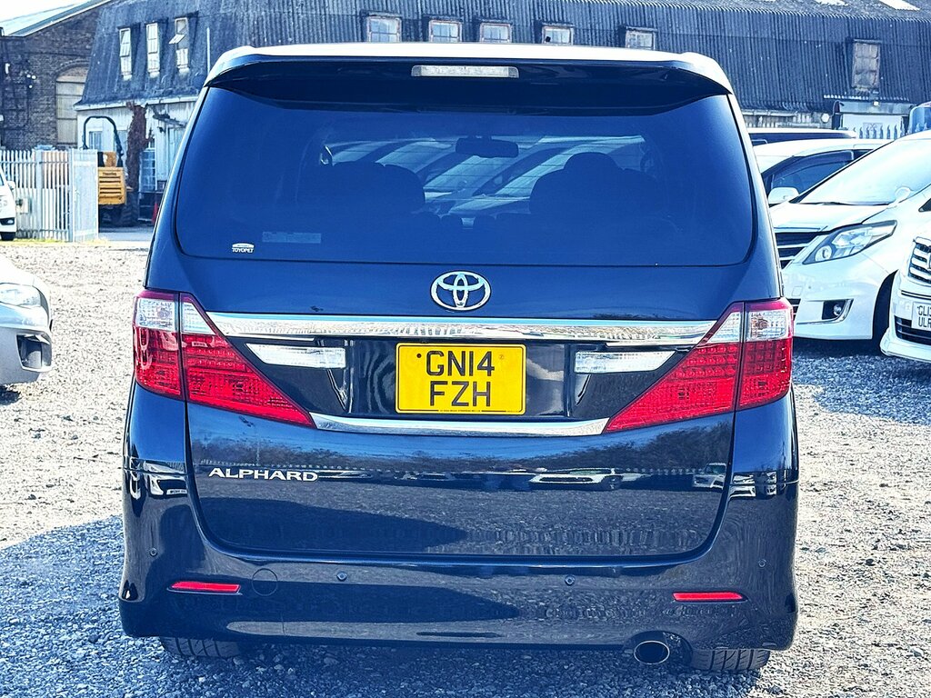 Toyota Alphard Black 2014 Full Leather Sunroof Hearted Seats Andr Black