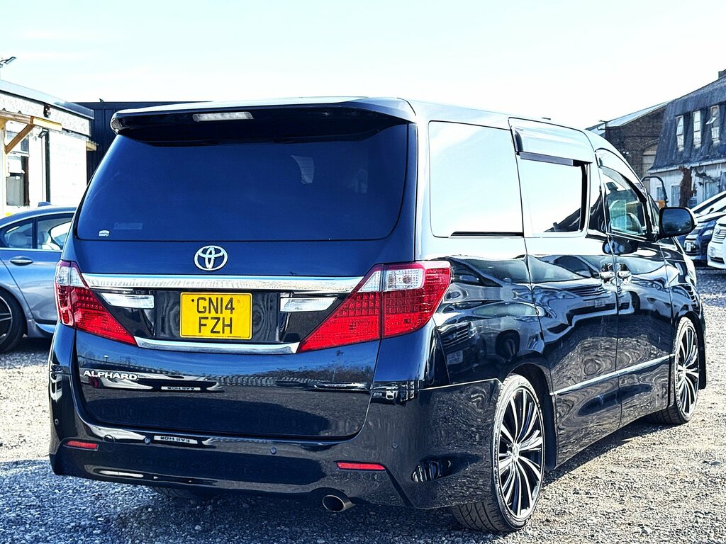 Toyota Alphard Black 2014 Full Leather Sunroof Hearted Seats Andr Black #3