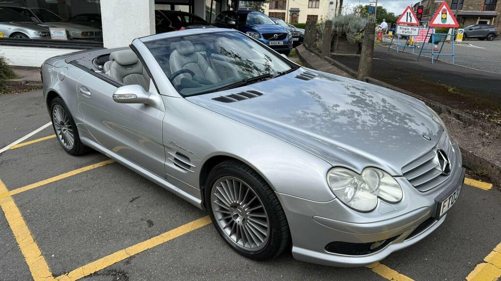 Mercedes-Benz SL Class Convertible 5.4 Sl55 Kompressor Amg 200303 Silver
