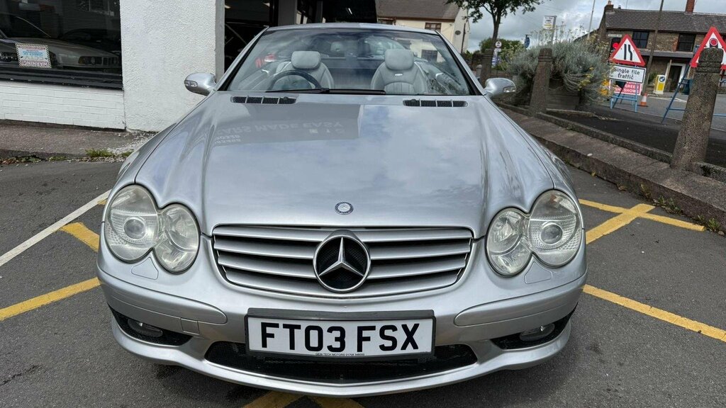Mercedes-Benz SL Class Convertible 5.4 Sl55 Kompressor Amg 200303 FT03FSX Silver #5