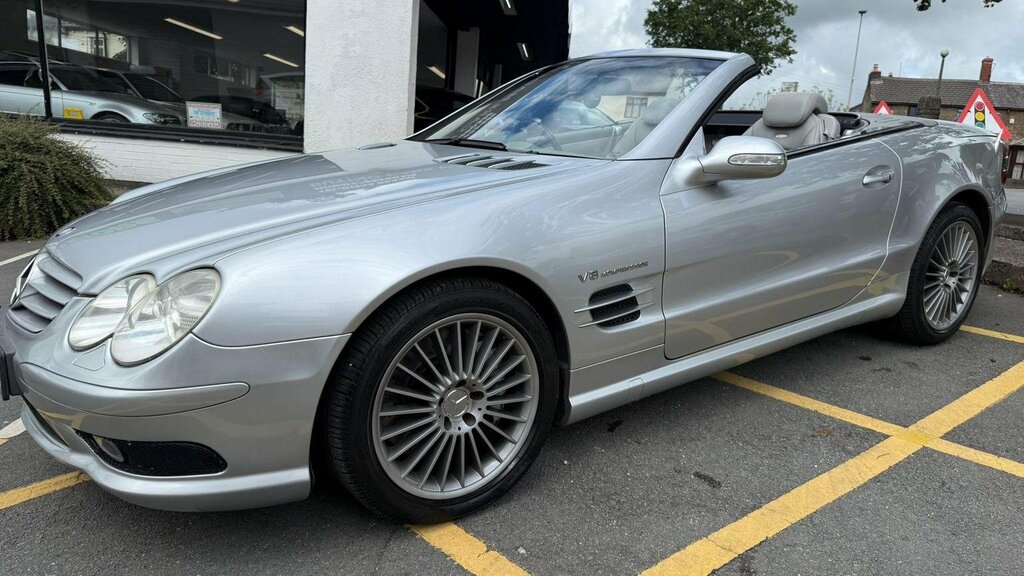 Mercedes-Benz SL Class Convertible 5.4 Sl55 Kompressor Amg 200303 FT03FSX Silver #6