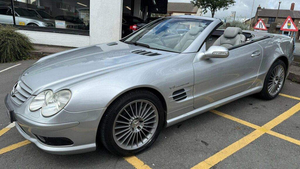 Mercedes-Benz SL Class Convertible 5.4 Sl55 Kompressor Amg 200303 FT03FSX Silver #3