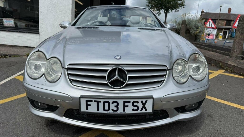 Mercedes-Benz SL Class Convertible 5.4 Sl55 Kompressor Amg 200303 FT03FSX Silver #2