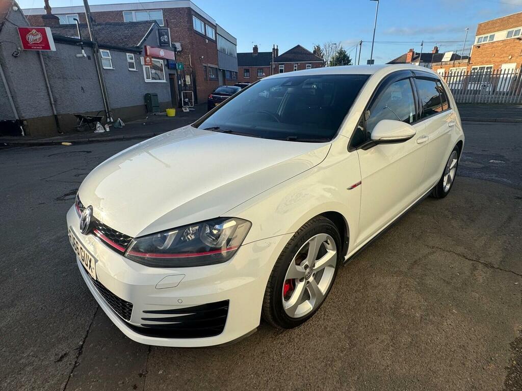 Volkswagen Golf Hatchback 2.0 Tsi Bluemotion Tech Gti Hatchback White #4