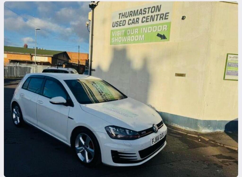 Volkswagen Golf Hatchback 2.0 Tsi Bluemotion Tech Gti Hatchback White