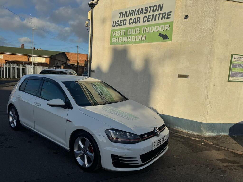 Volkswagen Golf Hatchback 2.0 Tsi Bluemotion Tech Gti Hatchback White #2