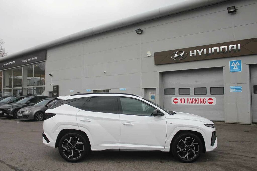 Hyundai Tucson 1.6T N Line GL75EZZ White #5