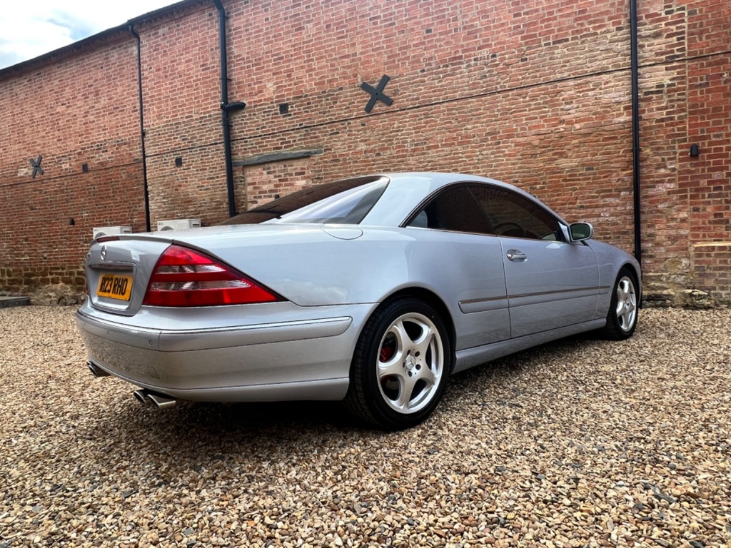 Mercedes-Benz CL Cl500 Blue #3