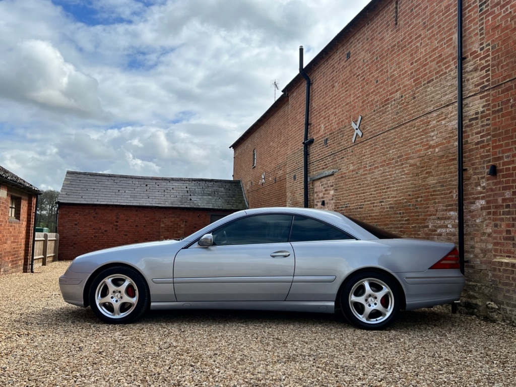 Mercedes-Benz CL Cl500 Blue #6